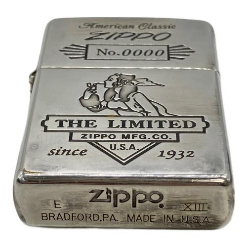 ZIPPO (ジッポ) オイルライター THE LIMITED ウィンディ キーホルダー付 シリアル0000
