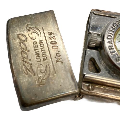 ZIPPO (ジッポ) オイルライター 時計付 リミテッドエディション 0029