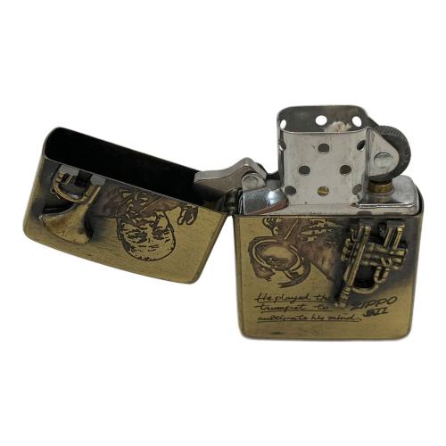 ZIPPO (ジッポ) オイルライター 1993年製 トランペット