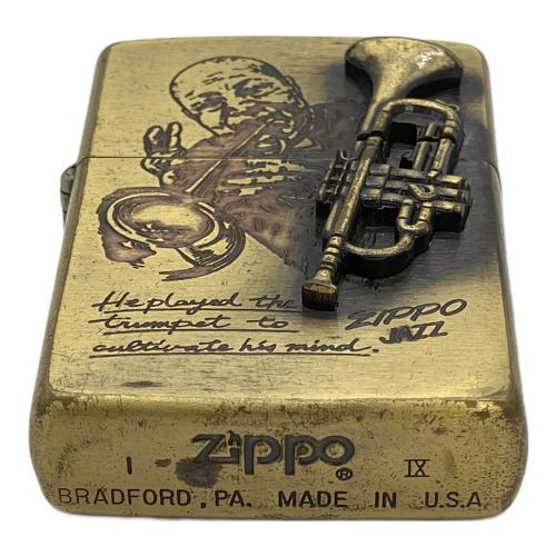 ZIPPO (ジッポ) オイルライター 1993年製 トランペット