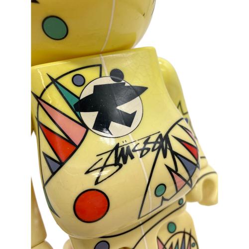 BE@RBRICK (ベアブリック) 400％ STUSSY WORLD WIDE TOUR 2 フィギュア