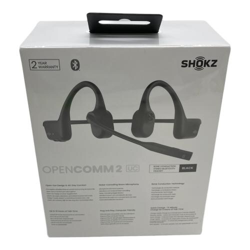 SHOKZ (ショックス) ワイヤレスイヤホン OPENCOMM2