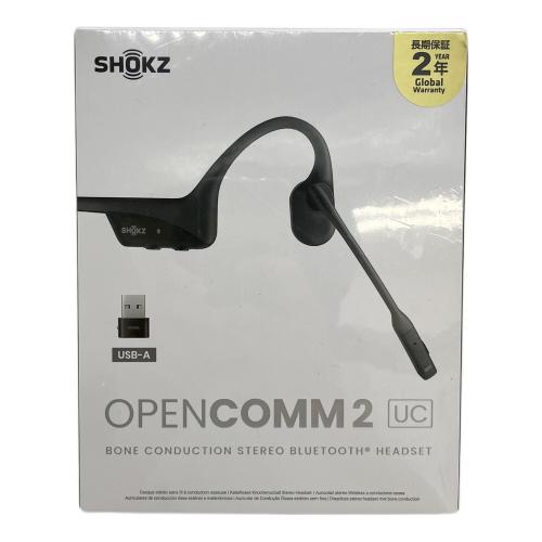 SHOKZ (ショックス) ワイヤレスイヤホン OPENCOMM2
