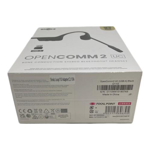 SHOKZ (ショックス) ワイヤレスイヤホン OPENCOMM2