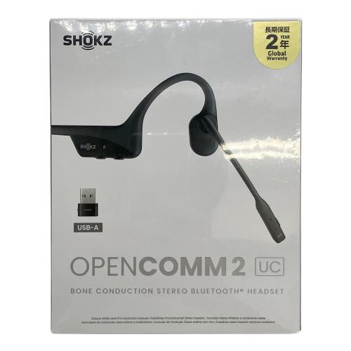 SHOKZ (ショックス) ワイヤレスイヤホン OPENCOMM2