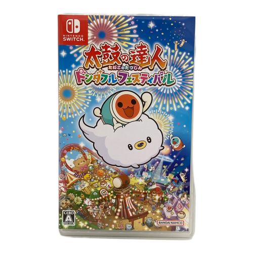 BANDAI NAMCO バンダイナムコ 太鼓の達人 ドンダフルフェスティバル Nintendo Switch用ソフト CERO A (全年齢対象)