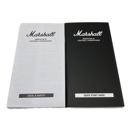 Marshall (マーシャル) スピーカー EMBERTON Ⅲ Bluetoothスピーカー