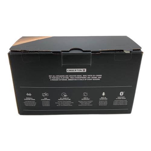 Marshall (マーシャル) スピーカー EMBERTON Ⅲ Bluetoothスピーカー