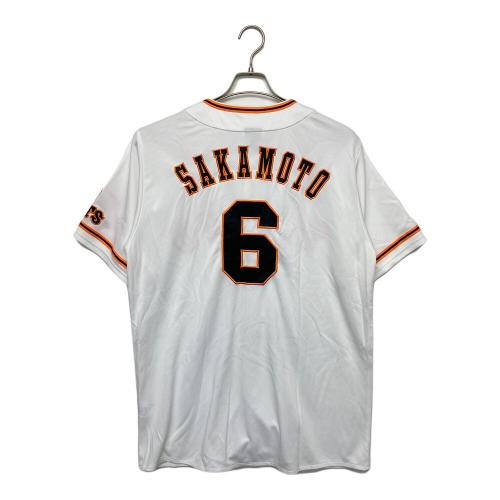 UNDER ARMOUR (アンダーアーマー) 野球ユニフォーム ジャイアンツ　坂本　6番  2020年 メンズ SIZE XXL ホワイト
