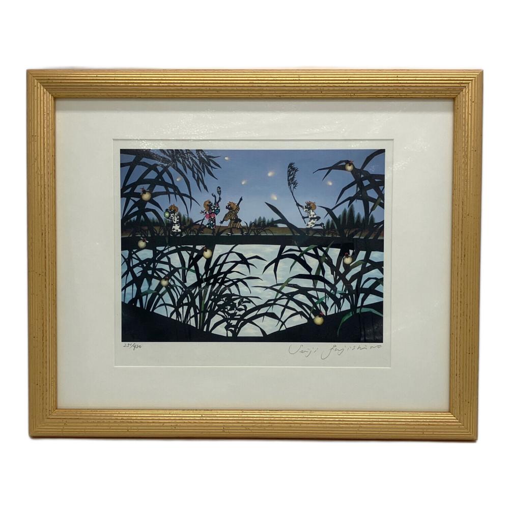 版画 藤城清治 ほたるこい｜トレファクONLINE