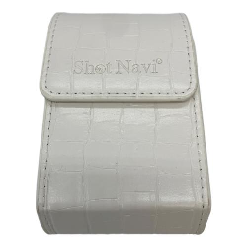 Shot Navi nano GR ゴルフ距離測定器 ホワイト