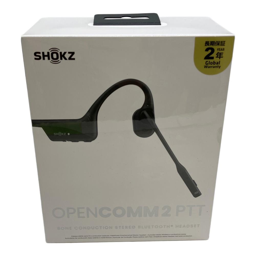 SHOKZ (ショックス) ワイヤレスイヤホン OPEN COMM2 PTT .｜トレファク