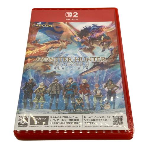 CAPCON カプコン MONSTER HUNTER STORIES 3 運命の双竜 Nintendo Switch2用ソフト CERO C (15歳以上対象)