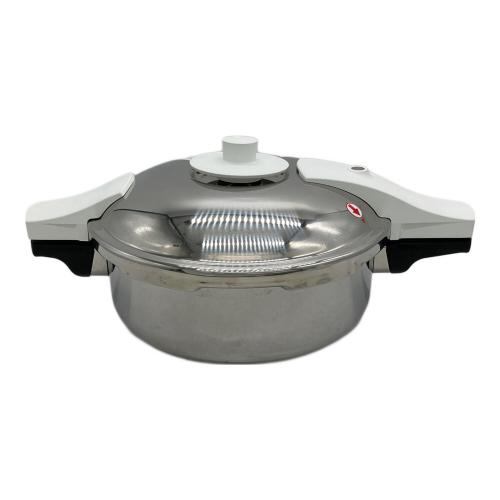 アサヒ軽金属 (アサヒケイキンゾク) 活力なべ 蒸網、ガラス蓋付属 3.0L PSCマーク(圧力鍋)有 パスカル