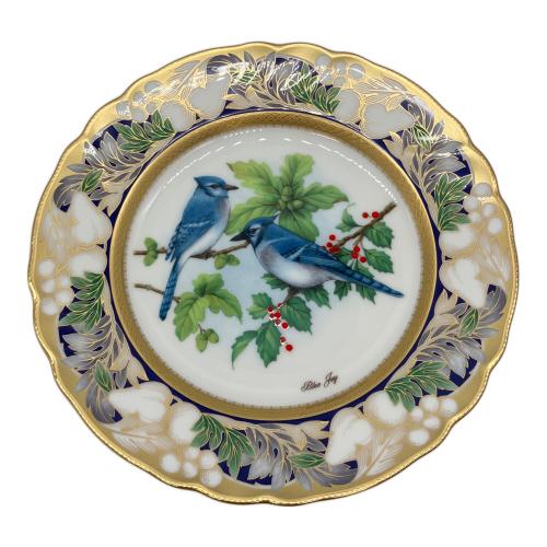 Noritake (ノリタケ) クリスマスプレート Blue Jay