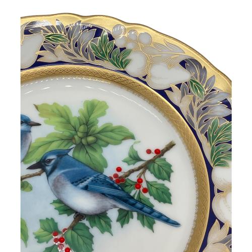 Noritake (ノリタケ) クリスマスプレート Blue Jay