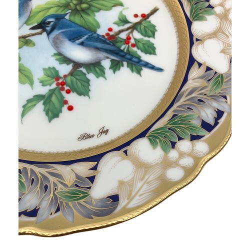 Noritake (ノリタケ) クリスマスプレート Blue Jay