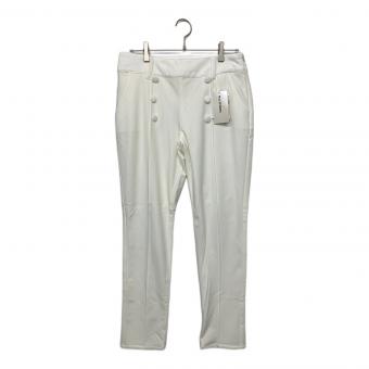 M U SPORTS (エムユースポーツ) ゴルフパンツ 701H8508WK レディース SIZE 46 ホワイト