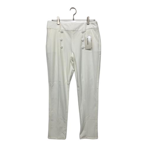 M U SPORTS (エムユースポーツ) ゴルフパンツ 701H8508WK レディース SIZE 46 ホワイト