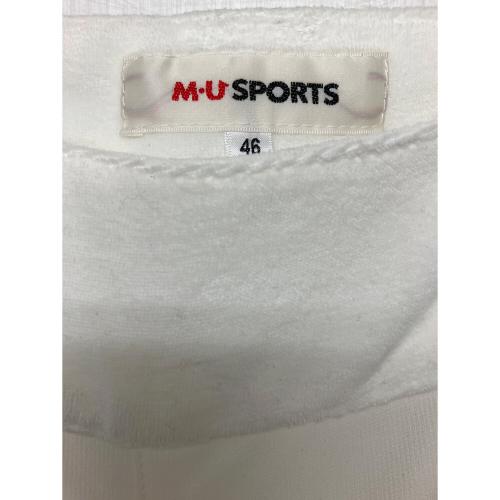 M U SPORTS (エムユースポーツ) ゴルフパンツ 701H8508WK レディース SIZE 46 ホワイト