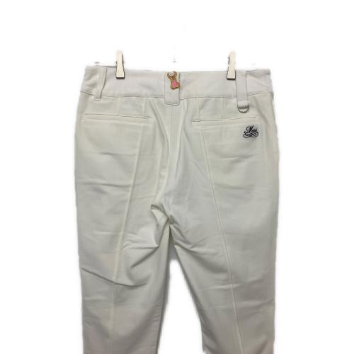 M U SPORTS (エムユースポーツ) ゴルフパンツ 701H8508WK レディース SIZE 46 ホワイト