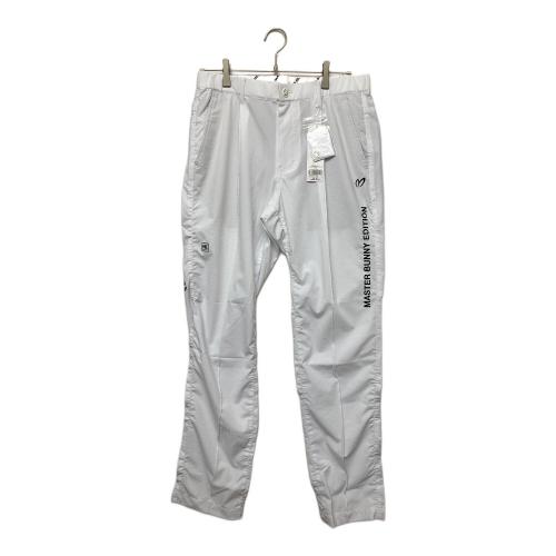 MASTER BUNNY EDITION (マスターバニーエディション) ゴルフパンツ 758-4231701 メンズ SIZE 5 ホワイト