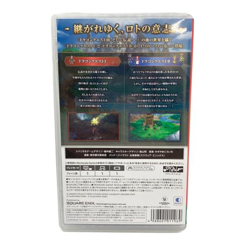 スクエアエニックス　ドラゴンクエストI＆II Nintendo Switch用ソフト CERO B (12歳以上対象)