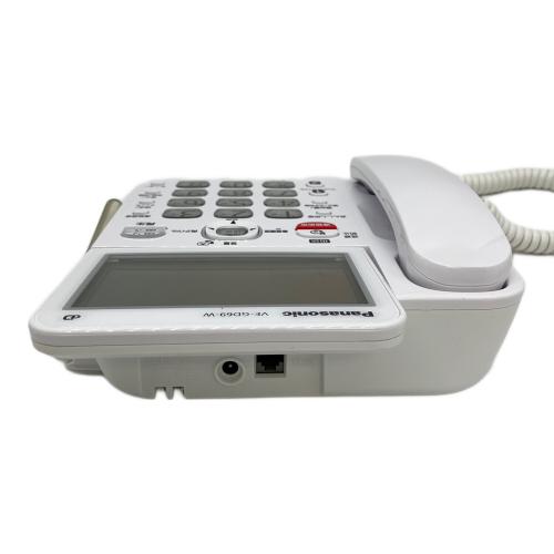 Panasonic (パナソニック) 子機付電話機 VE-GD69-W