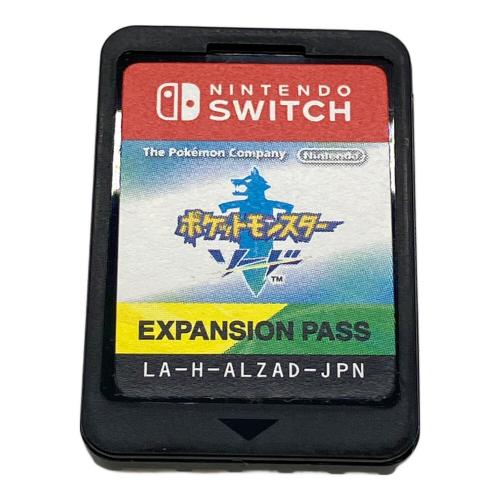 任天堂 (ニンテンドウ) ポケットモンスター ソード + エキスパンションパス Nintendo Switch用ソフト CERO A (全年齢対象)