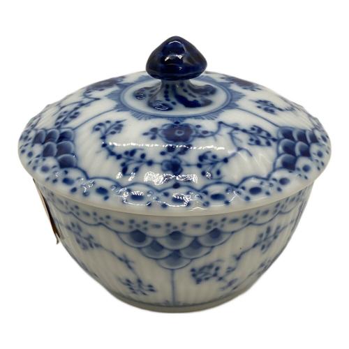 ROYAL COPENHAGEN (ロイヤル・コペンハーゲン) シュガーボウル ブルーフルーテッド・ハーフレース