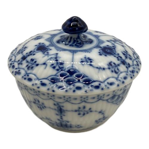ROYAL COPENHAGEN (ロイヤル・コペンハーゲン) シュガーボウル ブルーフルーテッド・ハーフレース