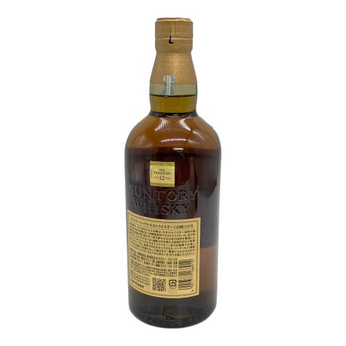SUNTORY サントリー 山崎 ジャパニーズウイスキー 12年 700ml