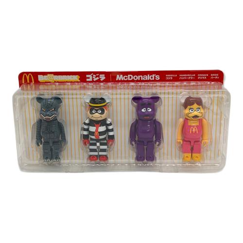 BE@RBRICK (ベアブリック) ゴジラ×マクドナルド　150%　4PCS SET