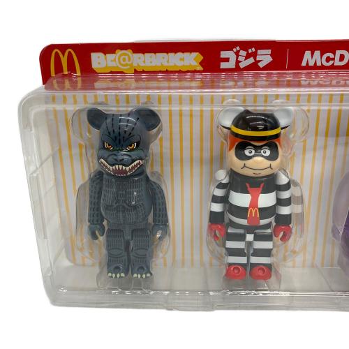 BE@RBRICK (ベアブリック) ゴジラ×マクドナルド　150%　4PCS SET