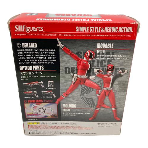 BANDAI バンダイ　S.H.フィギュアーツ 特捜戦隊デカレンジャー デカレッド フィギュア