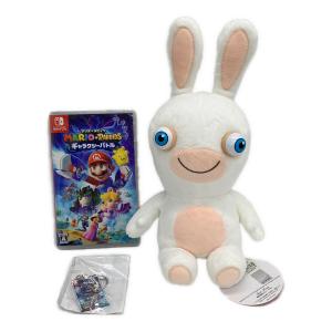 任天堂　ニンテンドー　マリオ+ラビッツ ギャラクシーバトル -Switchソフト +ラビッツぬいぐるみM・キーホルダー