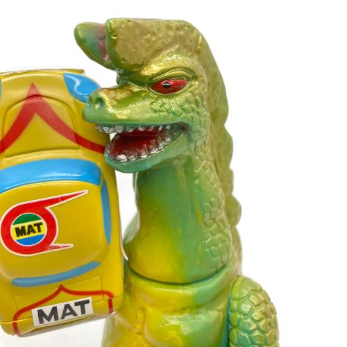 ブルマァク　帰ってきたウルトラマン ゴーストロン（マットカー付き） ソフビフィギュア
