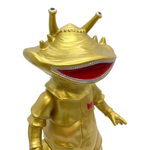 ブルマァク　ウルトラマン カネゴン メタリックゴールドカラー ソフビフィギュア