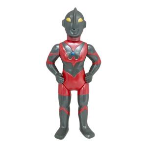 ブルマァク　ウルトラマンシルバー 黄色目 ダークグレー ソフビフィギュア