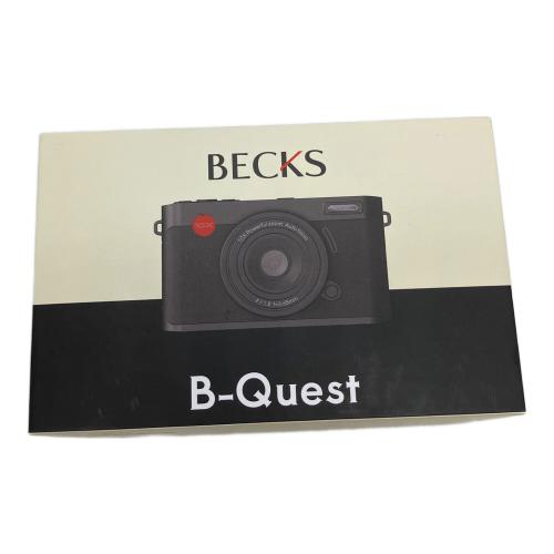 BECKS コンパクトデジタルカメラ B-Quest BQ1