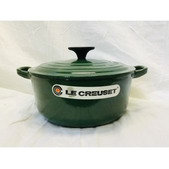 LE CREUSET (ルクルーゼ) 両手鍋 グリーン LE CREUSET 両手鍋　入荷！　【草加店】