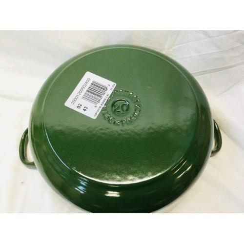 LE CREUSET (ルクルーゼ) 両手鍋 グリーン LE CREUSET 両手鍋　入荷！　【草加店】