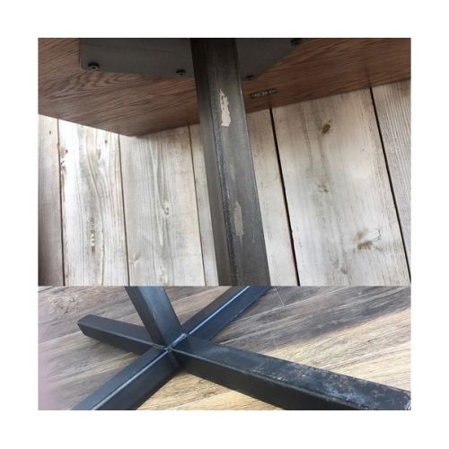 ACME Furniture (アクメファニチャー) カフェテーブル ブラウン×ブラック オーク/アイアン (+Tax) GRANDVIEW CAFE TABLE