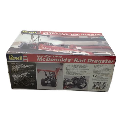 Revell (レベル) プラモデル McDonald's Rail Dragster 1/25