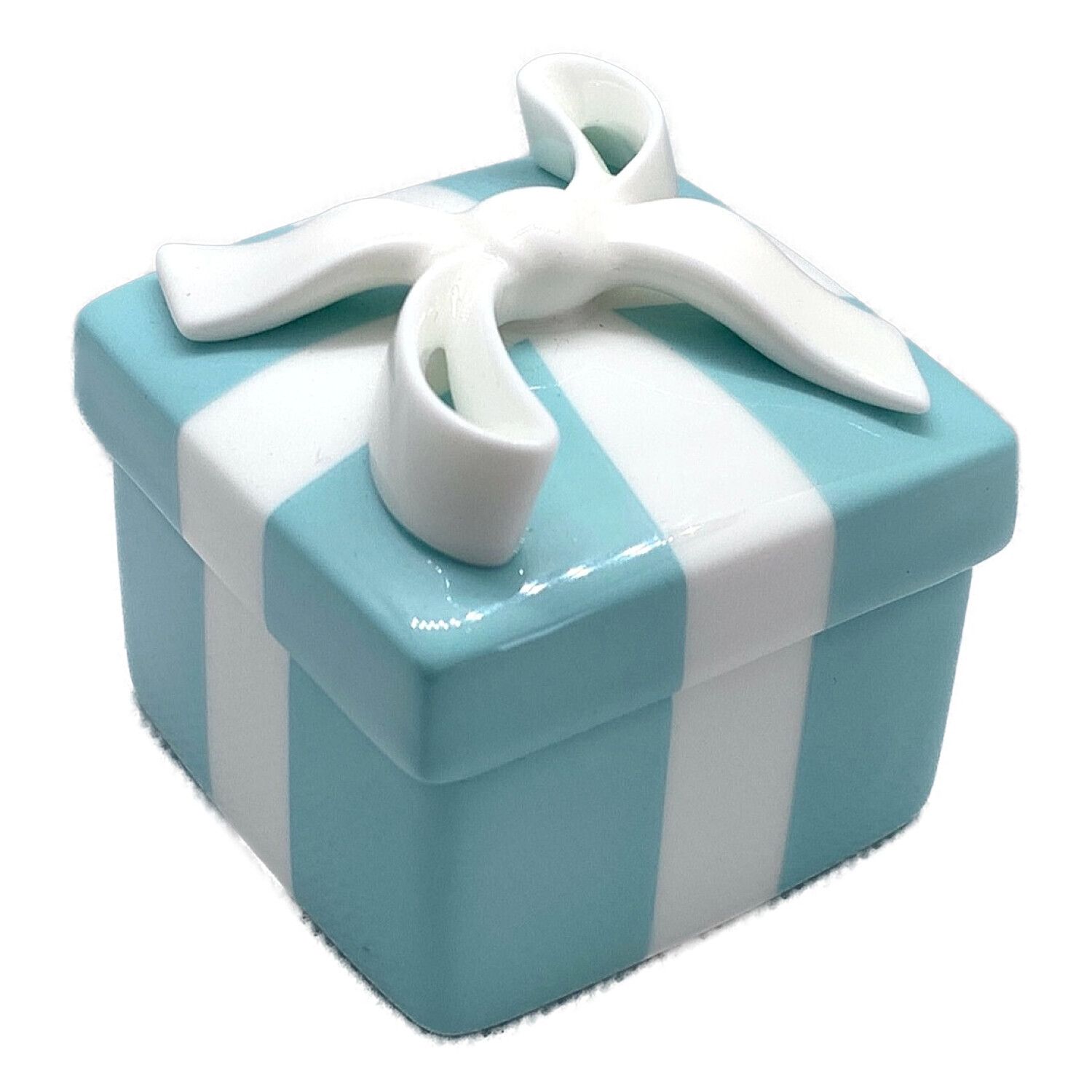 Tiffany Co ティファニー 小物入れ ミニブルーボウボックス トレファクonline Tiffany Co ティファニー 小物入れ ミニブルーボウボックス トレファクonline