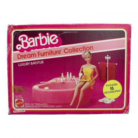 Mattel (マテル) Barbie（バービー） LUXURY BATHTUB Dream Furniture Collection 現状販売