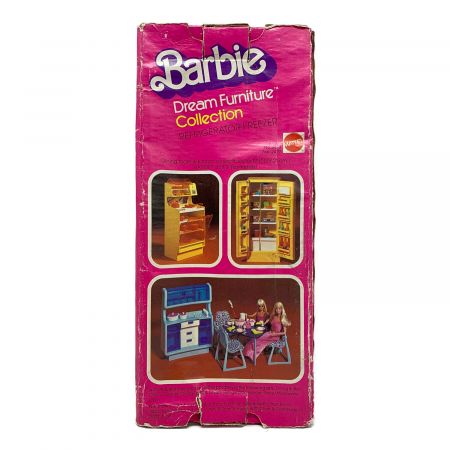 Mattel (マテル) Barbie（バービー）冷蔵庫冷凍庫 イエロー