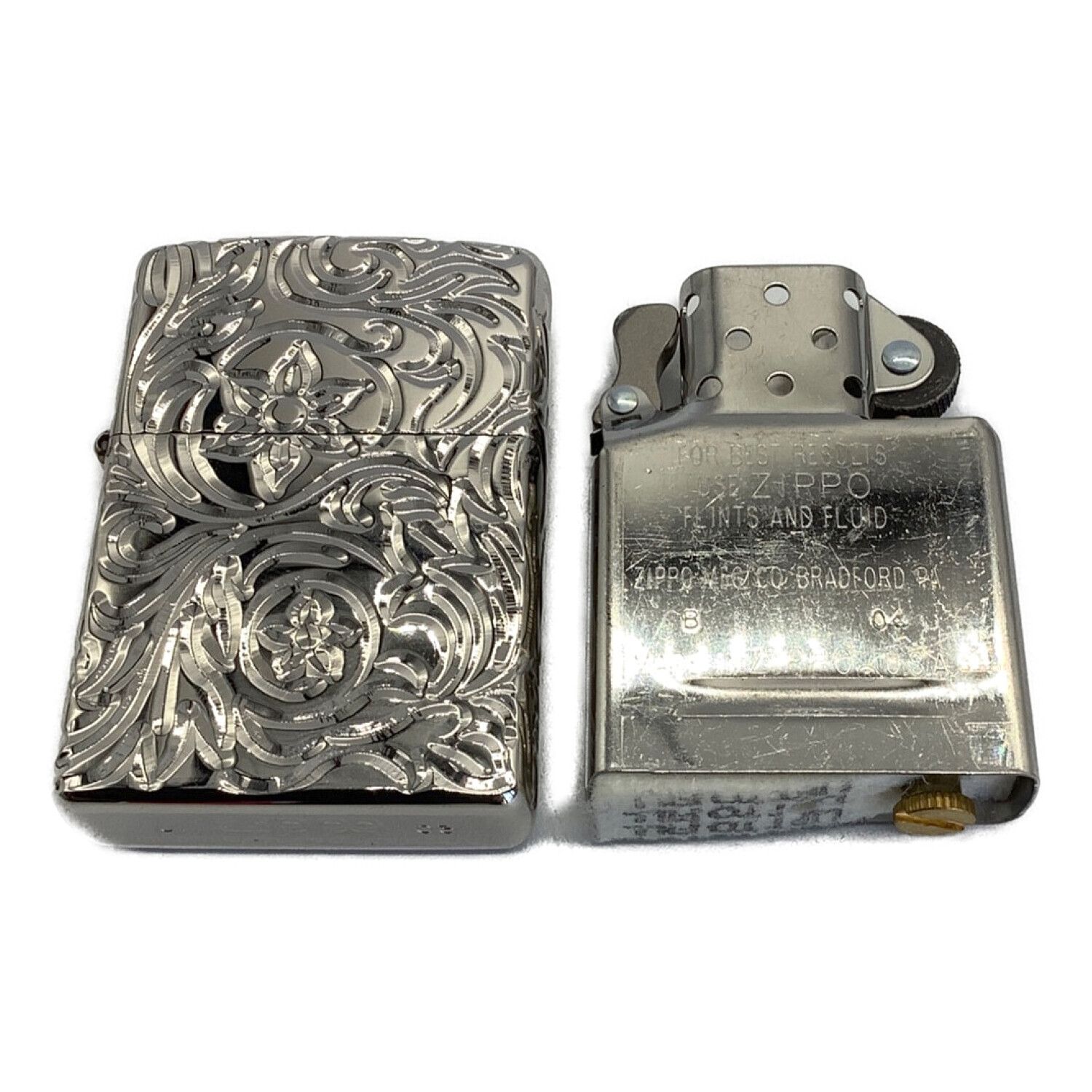 黒タタキSL/朱天黒 ZIPPO SILVER PLATE 2003年製 - 通販 - trd-chp.com