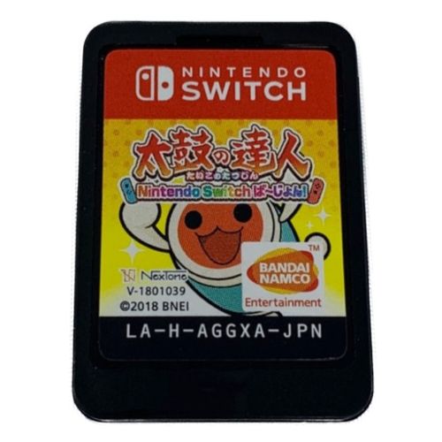 Nintendo Switch用ソフト Switch 太鼓の達人 Nintendo Switchば～じょ