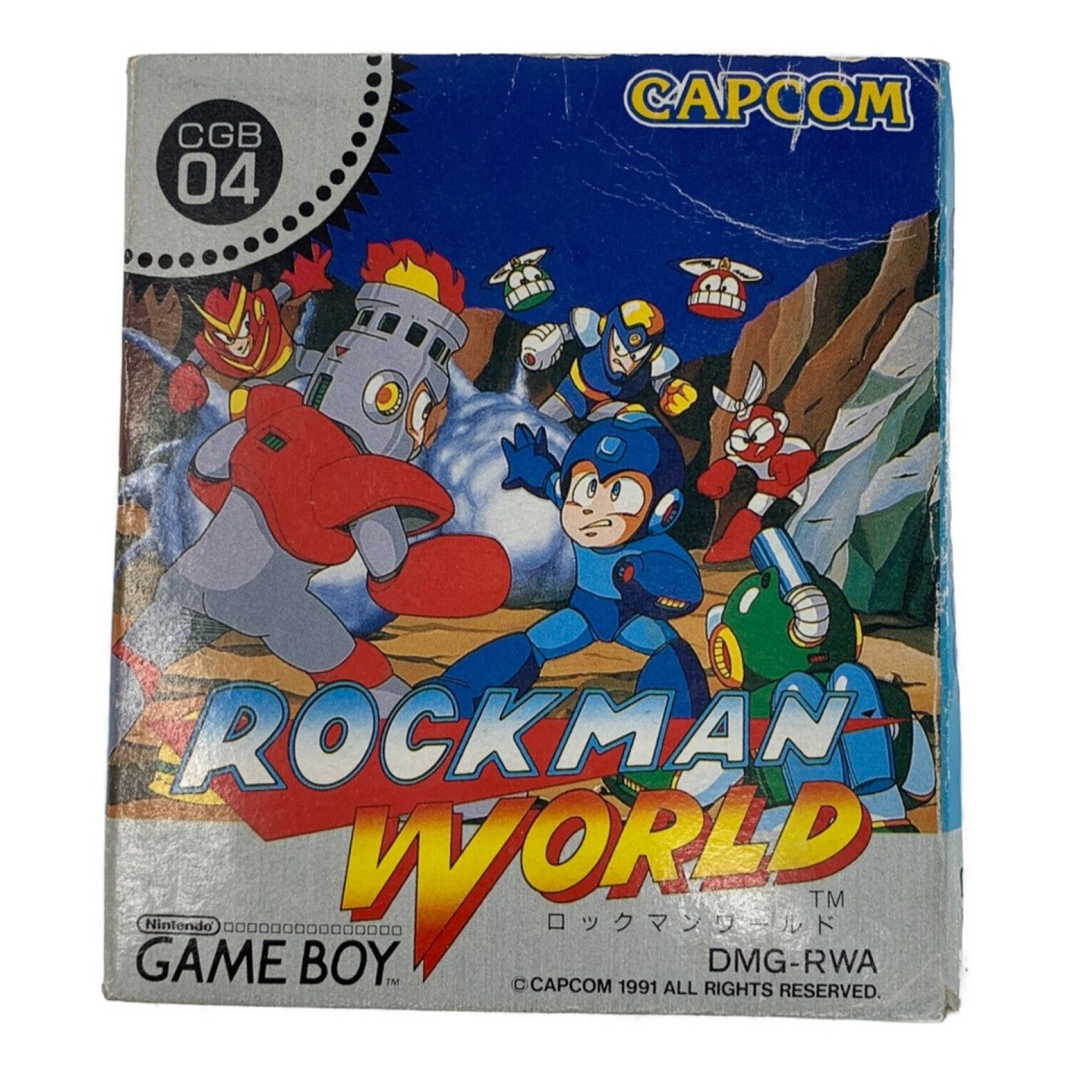 ロックマンワールド 1 初代 箱  ROCKMAN WORLD ゲームボーイ
